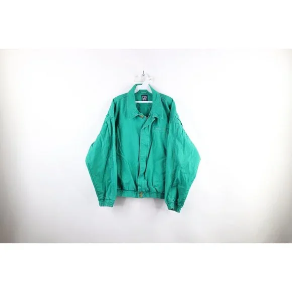 GAP Jackets Coats Vintage 9s Gap Mens Size Large Faded Blank